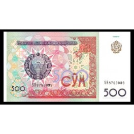 Uzbekistan Pick. 81 500 Sum 1999 SC