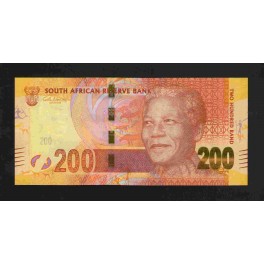 South Africa Pick. New 200 Rand UNC