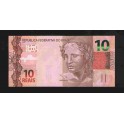 Brazil Pick. New 10 Reais 2010 UNC