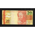 Brazil Pick. New 20 Reais 2010 UNC