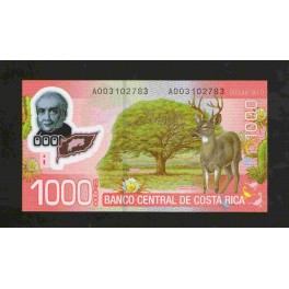 Costa Rica Pick. 274 1000 Colones 2009 NEUF