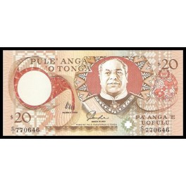 Tonga Pick. 35 20 Pa anga 1995 SC
