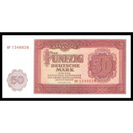 Alemania Dem. Pick. 20 50 D. Mark 1955 SC