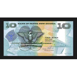 Papua Noveau Guinee Pick. 17 10 Kina 1998 NEUF