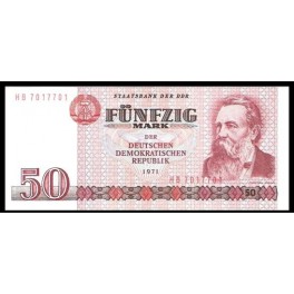Alemania Dem. Pick. 30 50 Mark 1971 SC