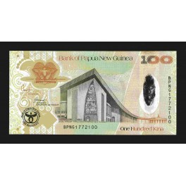 Papua Nueva Guinea Pick. 37 100 Kina 2008 SC