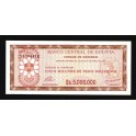 Bolivia Pick. 193 5 M. Pesos B. 1985 SC