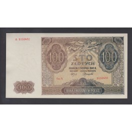 Polonia Pick. 103 100 Zlotych 1941 SC-
