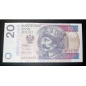 Pologne Pick. 184 20 Zlotych 2012 NEUF