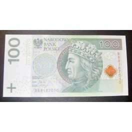 Pologne Pick. 186 100 Zlotych 2012 NEUF