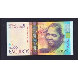 Cabo Verde Pick. Nuevo 1000 Escudos 2014 SC