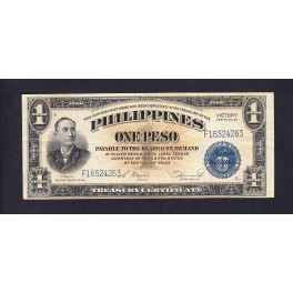 Filipinas Pick. 94 1 Peso 1944 MBC