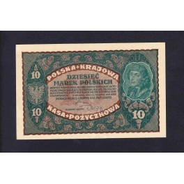 Pologne Pick. 25 10 Marek 1919 NEUF-