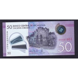 Nicaragua Pick. New 20 Cordobas UNC