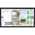 Ucrania Pick. 128 20 Hryven 2016 SC