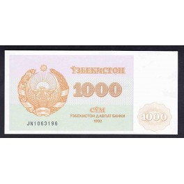 Uzbekistan Pick. 69 500 Sum 1993 UNC