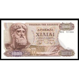 Grecia Pick. 198 1000 Drachmai 1970 SC
