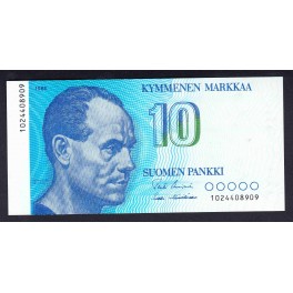 Finlande Pick. 113 10 Markkaa 1986 SUP