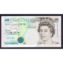 Inglaterra Pick. 382 5 Pounds 1990-02 MBC