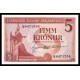 Islandia Pick. 37 5 Kronur 1957 SC