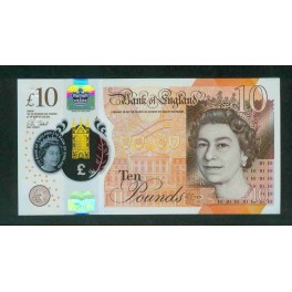 Inglaterra Pick. Nuevo 5 Pounds 2016 SC