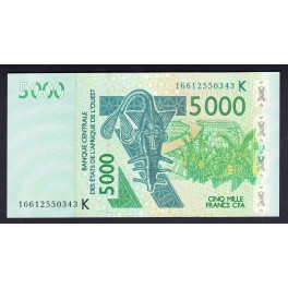 Senegal Pick. 716K 2000 Francs 2003-07 SC