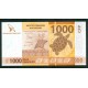 French Pacific Territories Pick. 6 1000 Francs 2014 UNC