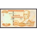 Bolivia Pick. 244 20 Bolivianos 2015 SC