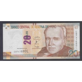 Peru Pick. Nuevo 10 Soles 2016 SC