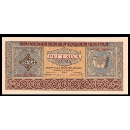 Croacia Pick. 13 5000 Kuna 01-09-194 EBC