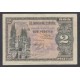 Edifil. D 30a 2 Pesetas 30-04-1938 EBC