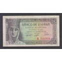 Edifil. D 47a 5 pesetas 13-02-1943 MBC