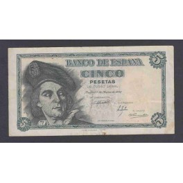 Edifil. D 56a 5 pesetas 05-03-1948 MBC