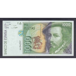 Edifil. E 9 1000 pesetas 12-10-1992 SC