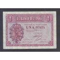 Spain Pick. 104 1 Peseta 12-10-1937 AU