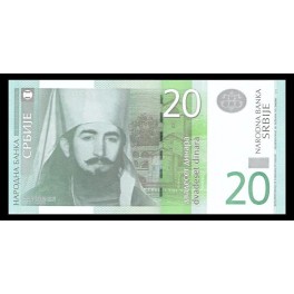 Serbia Pick. 47 20 Dinara 2006 SC