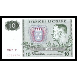 Suecia Pick. 52 10 kronor 1963-90 SC