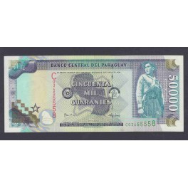 Paraguay Pick. 214 1000 Guaranis 1998-03 UNC