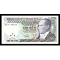 Turquia Pick. 200 10000 Lira 1982 SC