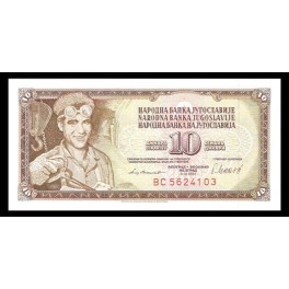 Yugoslavia Pick. 87 10 Dinara 1978-81 SC