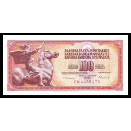 Yugoslavia Pick. 90 100 Dinara 1978-86 SC
