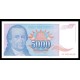 Yugoslavia Pick. 141 5000 Dinara 1994 SC