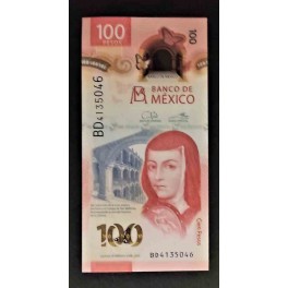 Mexico Pick. 130 100 Pesos 2016 UNC
