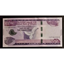 Ethiopia Pick. 55 100 Birr 2020 UNC