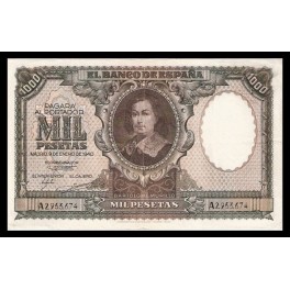Edifil. D 41 1000 pesetas 09-01-1940 EBC