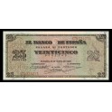 Edifil. D 31a 25 Pesetas 20-05-1938 SC-