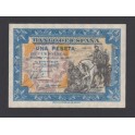 Espagne Pick.121 1 Peseta 01-06-1940 NEUF