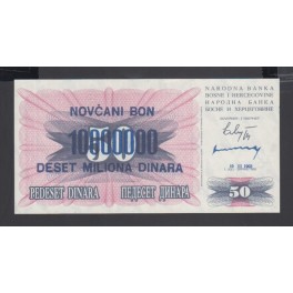 Bosnia Herzegovina Pick. 35 1 M. Dinara 1993 SC