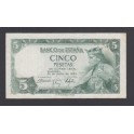 Edifil. D 67a 5 Pesetas 22-07-1954 EBC