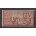French Indochina Pick. 85d 10 Cents 1939 AU
